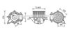 AVA QUALITY COOLING PE8390 Electric Motor, interior blower
